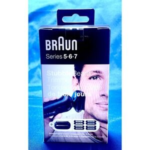 Braun EasyClick Stubble Beard Trimmer Attachment Series 5 6 7 – New Sealed